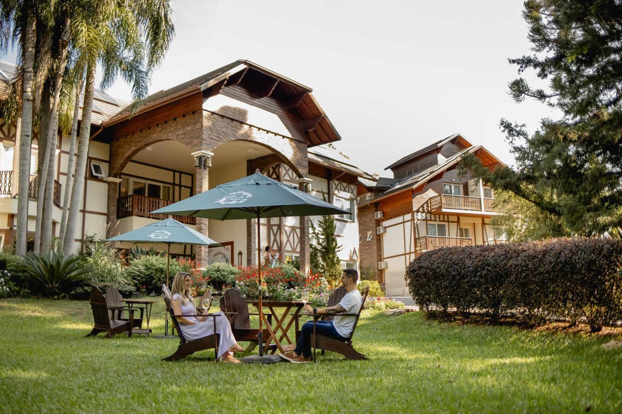 Hotel Jardins Da Colina 노바 페트로폴리스 외부 사진